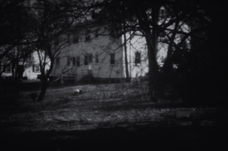 My Old Backyard via Pinhole Lens