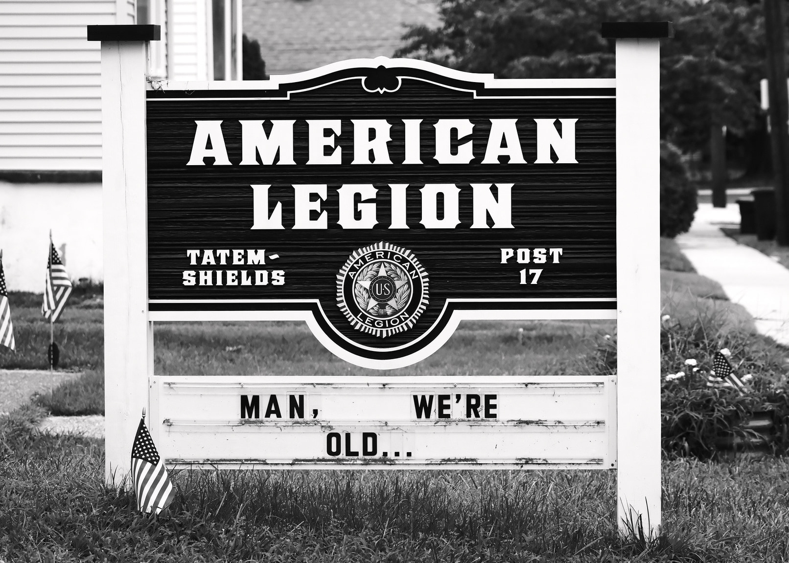 American Legion, Tatem-Shields, Post 17. Man, We're Old