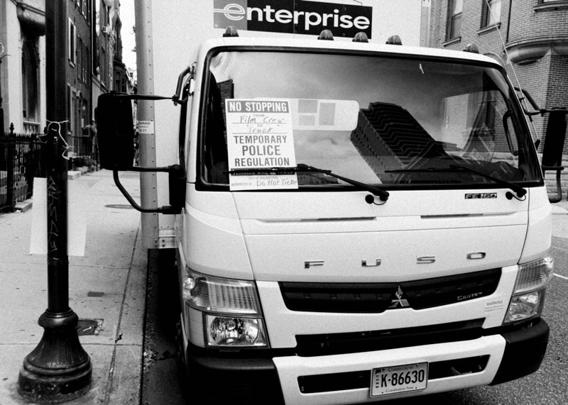 No Parking, Film Crew to Truck