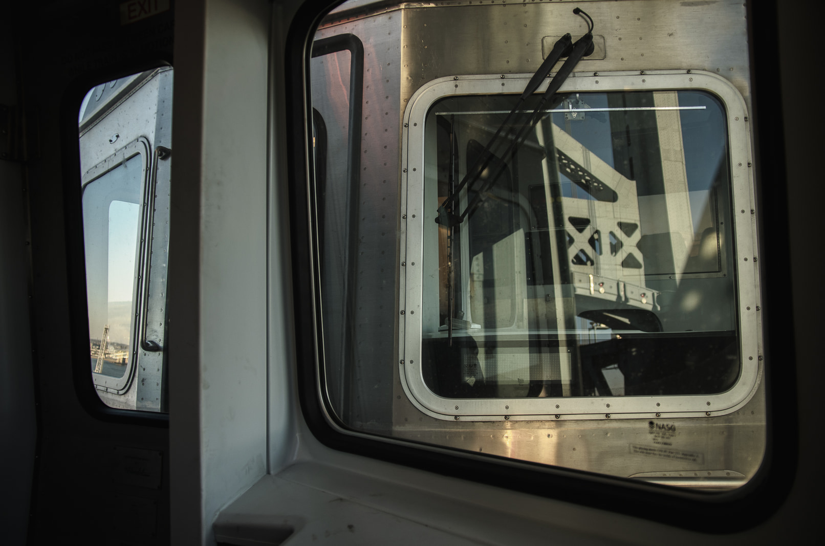 Window View From the New Train
