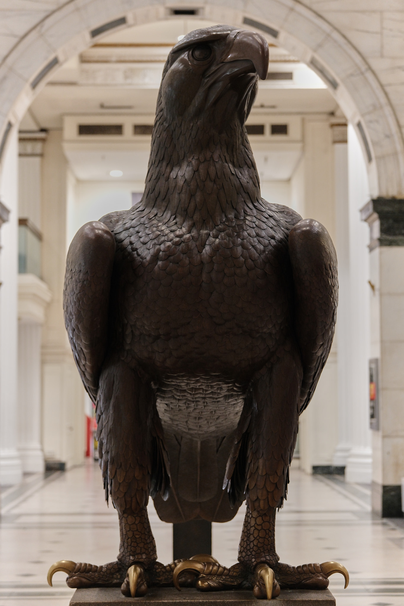 The Wannakers' Eagle as seen in Macy's before they shuttered the store