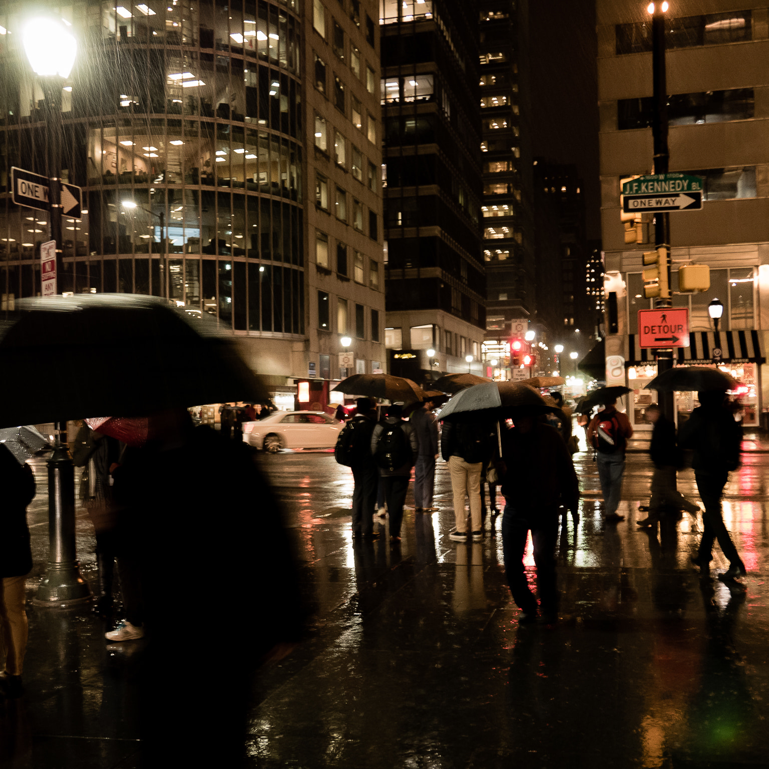 Rainy Evening Commute