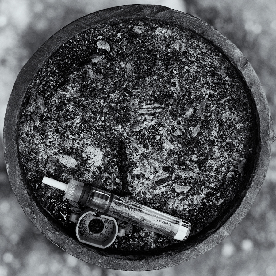 Used Insulin Cartridge