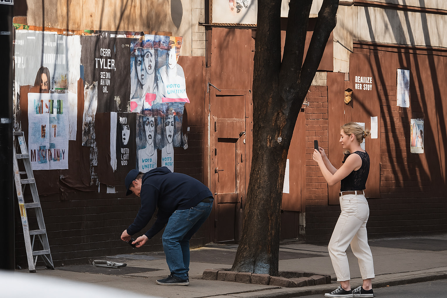 Wheatpaste artists as revised by ChatGPT.