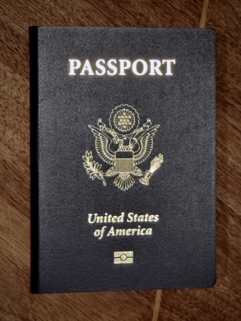 A United States passport.