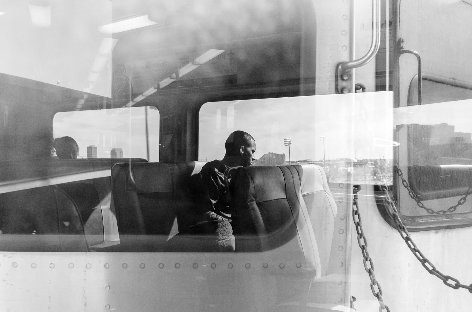 Man on Train