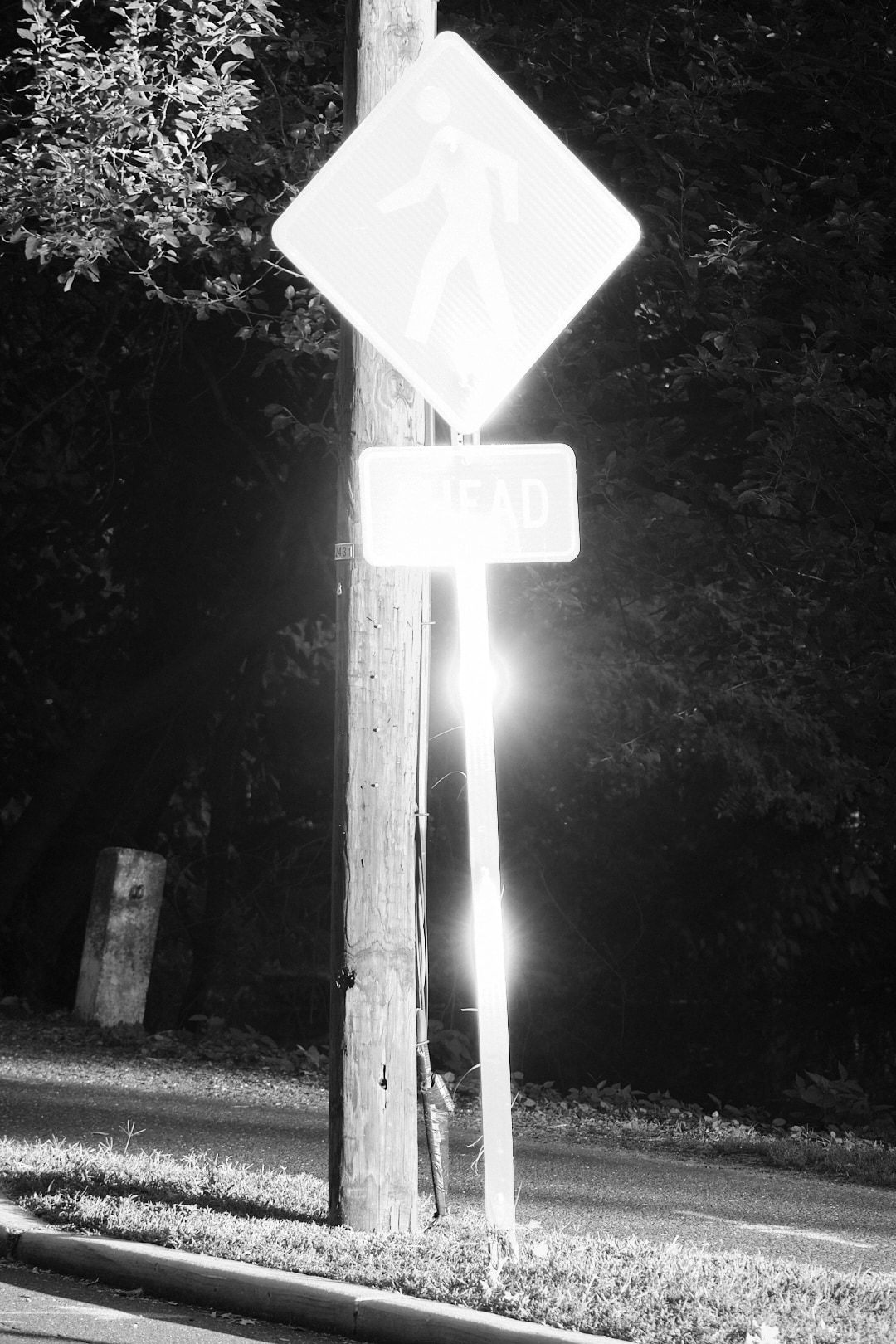 Artistic photograph of street sign in bright sunlight.