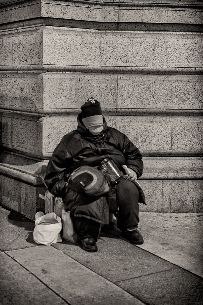 Blind Panhandler