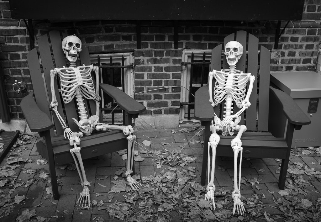 Couple on Halloween