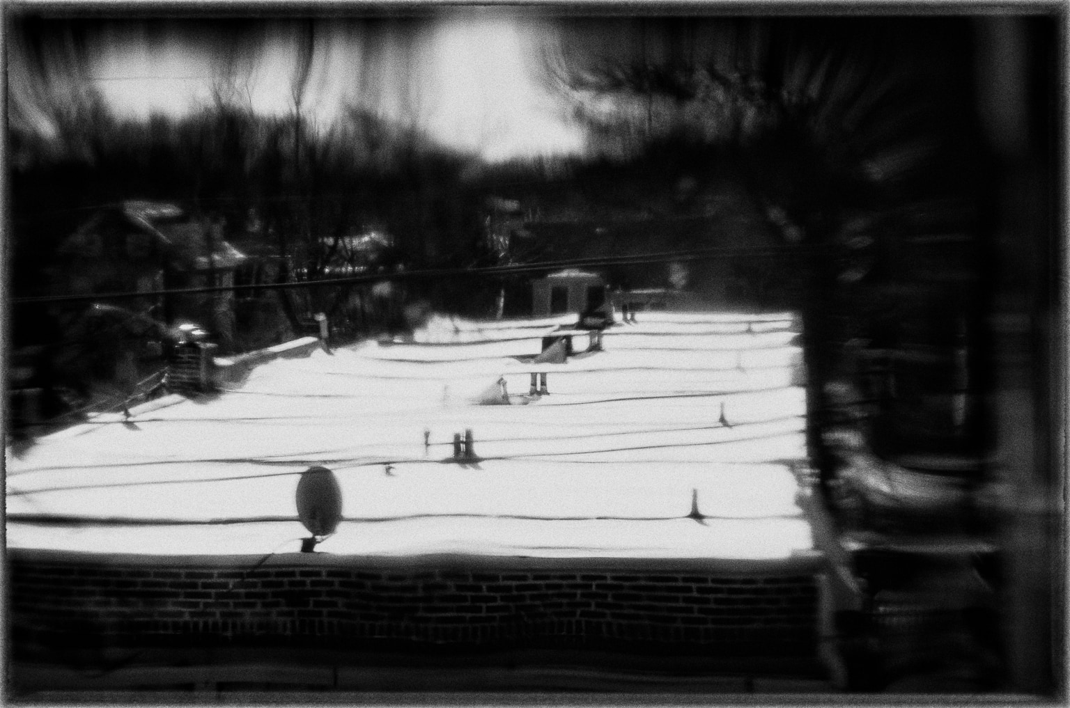 Snow Covered Rooftops