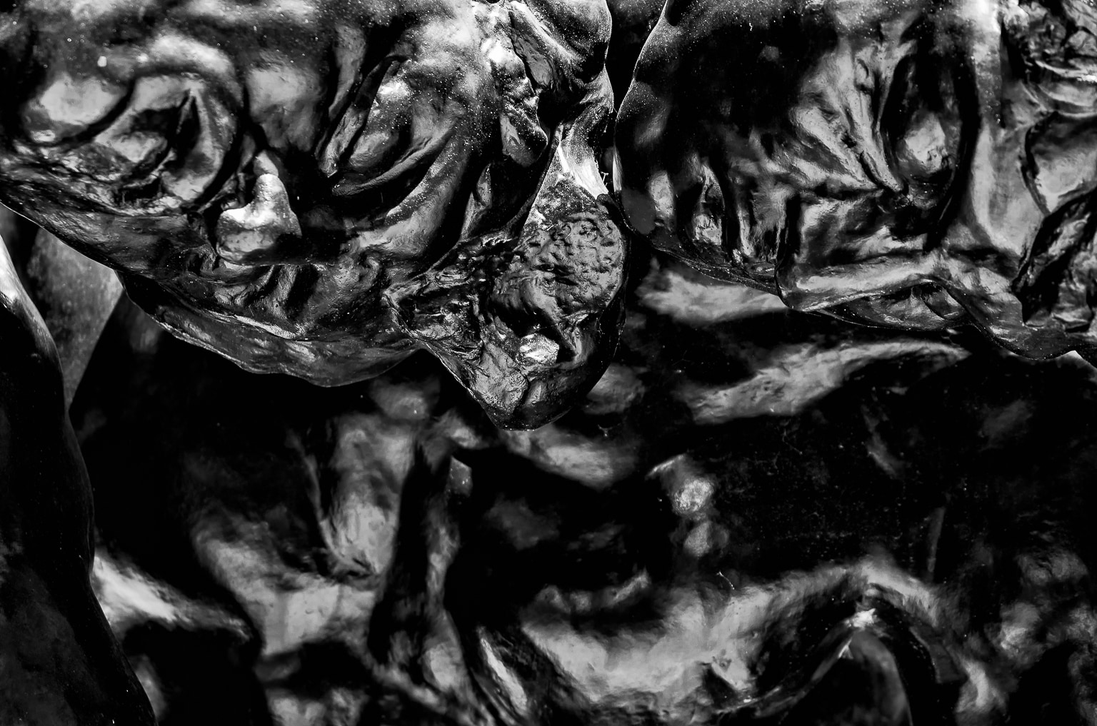 Two out of Three of Rodin's Shades