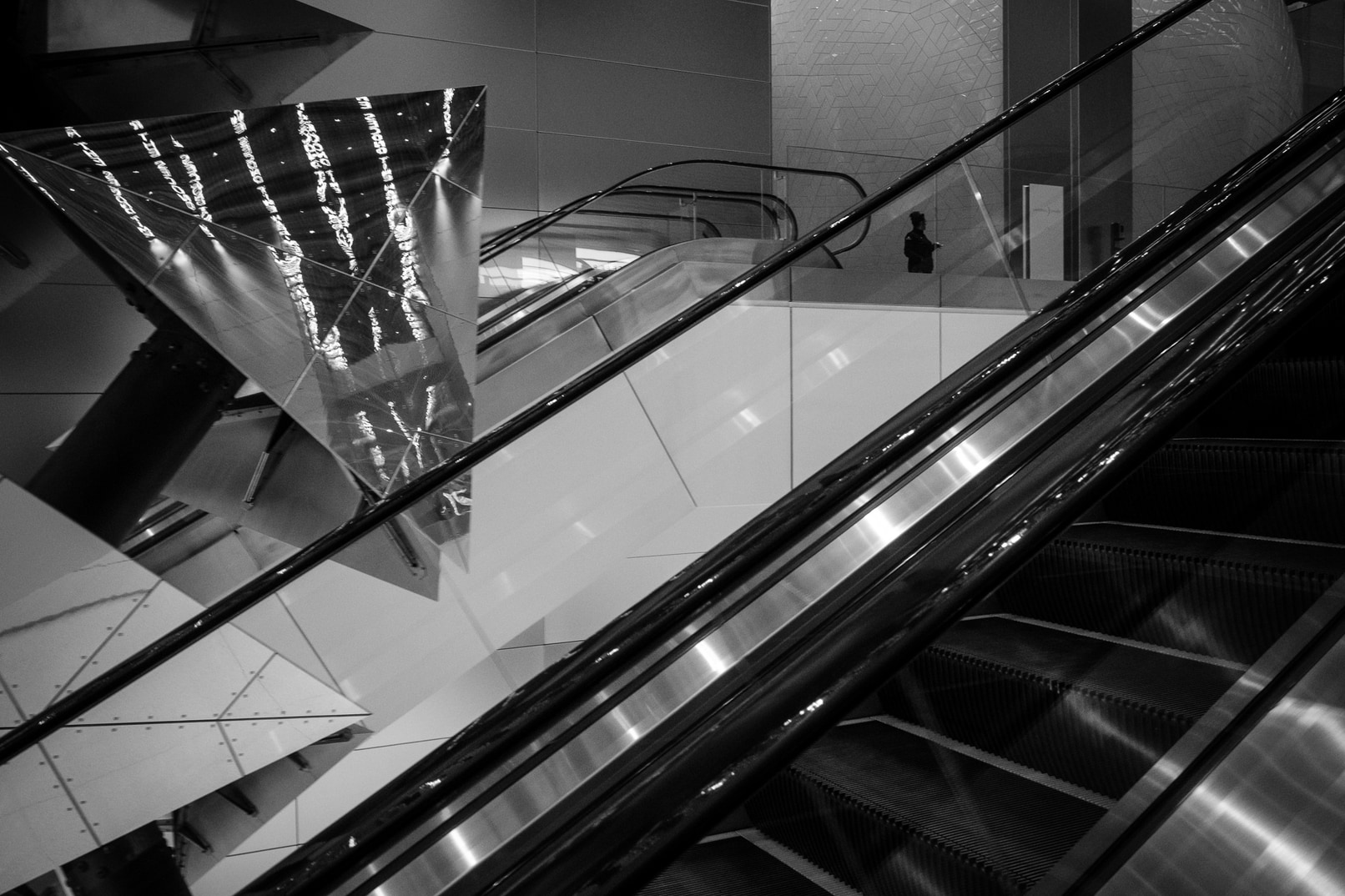 Shiny Escalator Ride