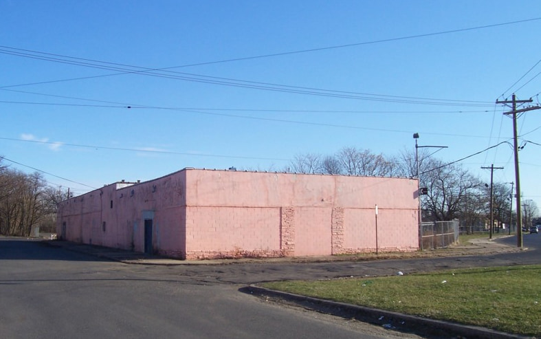 Vacant warehouse in Trenton industrial park.