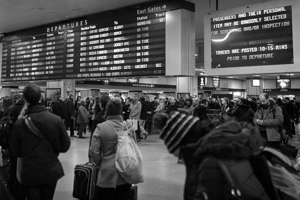 Ten to 15 Minutes Prior to Departure