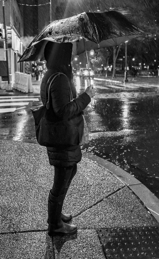 Girl with Umbrella