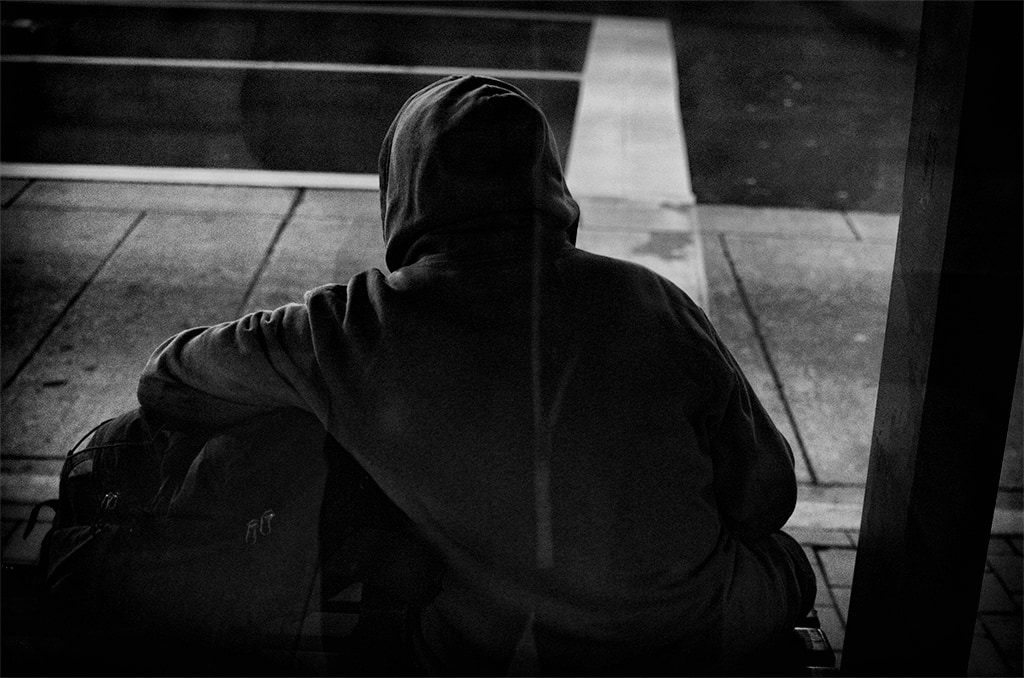 Waiting for the Bus at 2:00 a.m.
