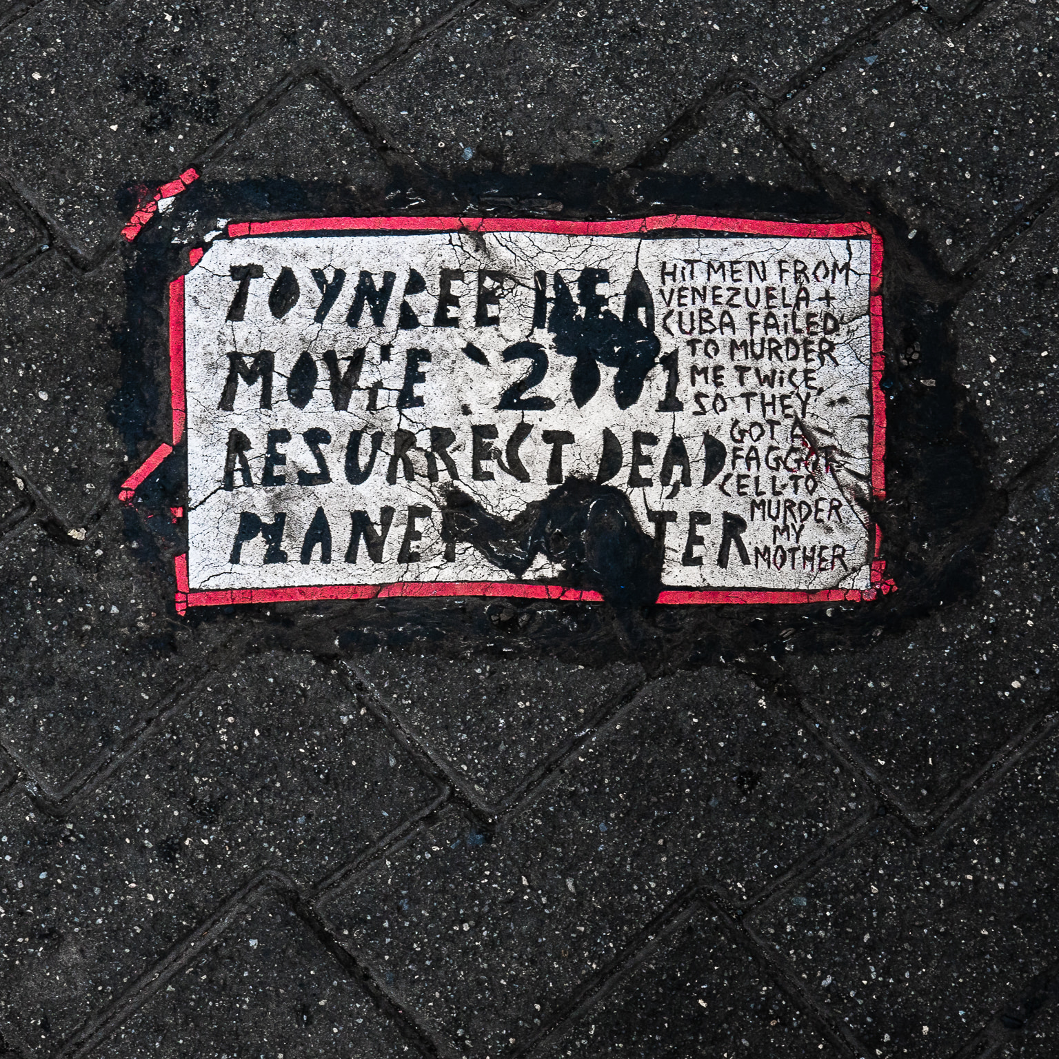 Toynbee Tile 2016