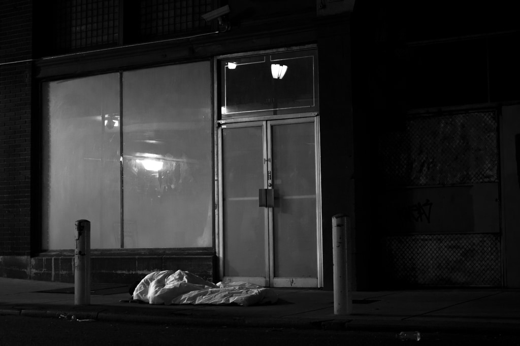 Homeless in White