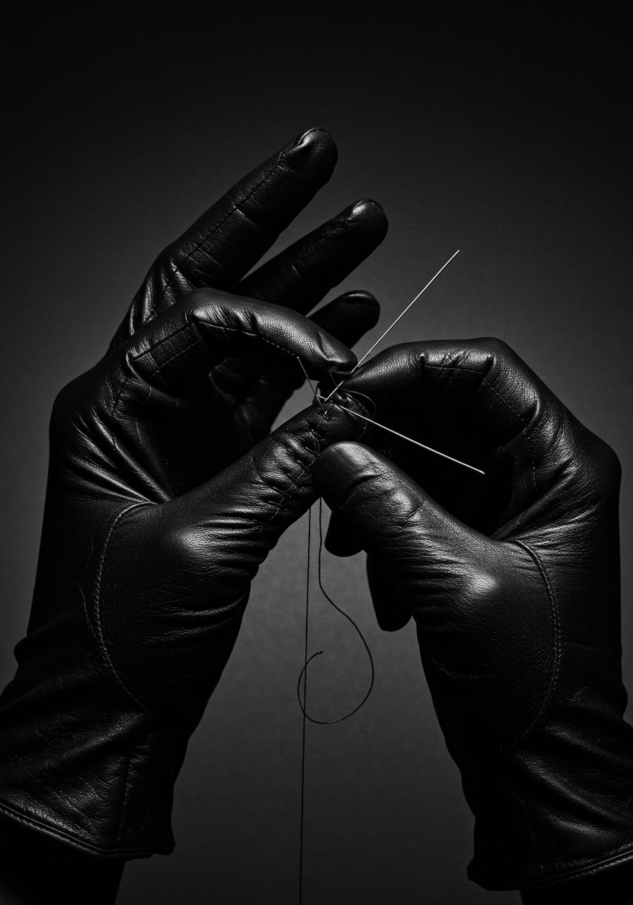AI Generated hands sewing
