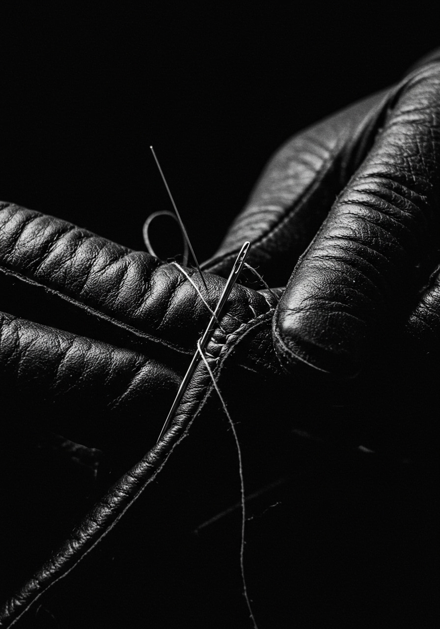 AI Generated hands sewing