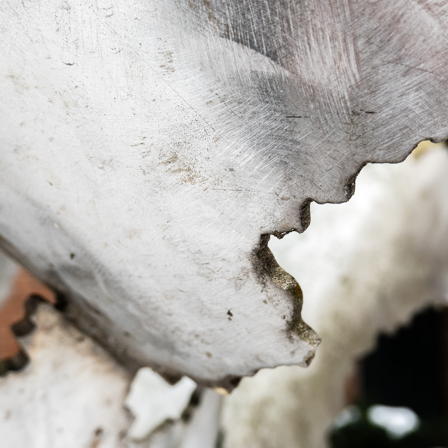 Steel Sculptural Detail, Left
