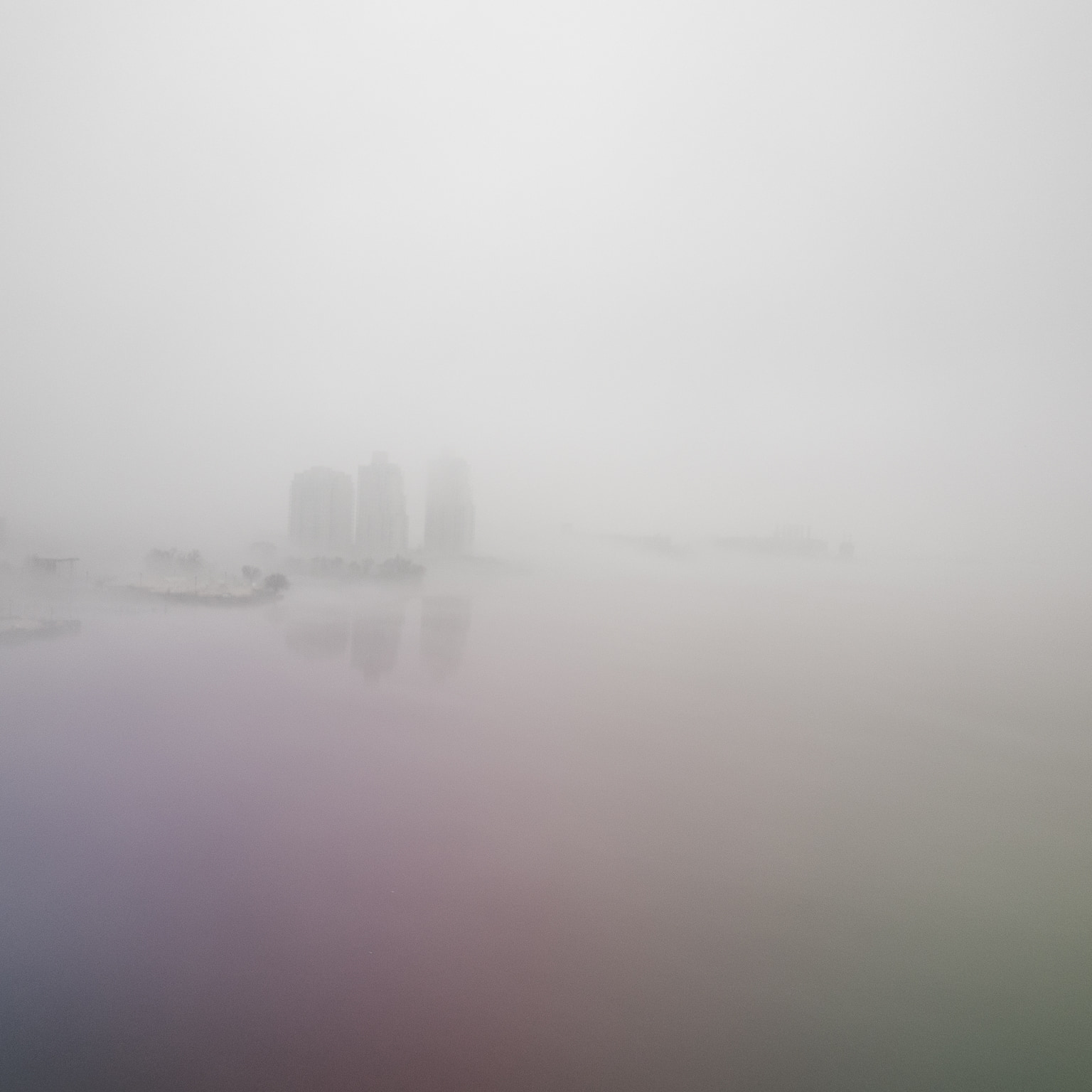 Over the Bridge in a Fog