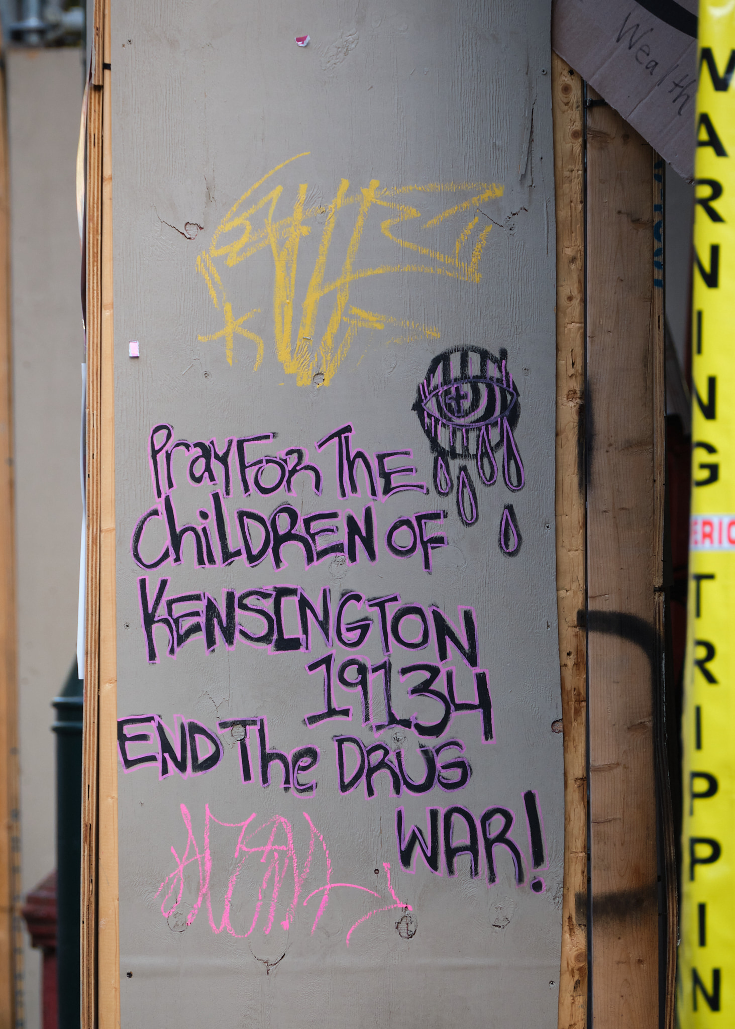 Pray for the Children of Kensington, 19134, End the Drug War!