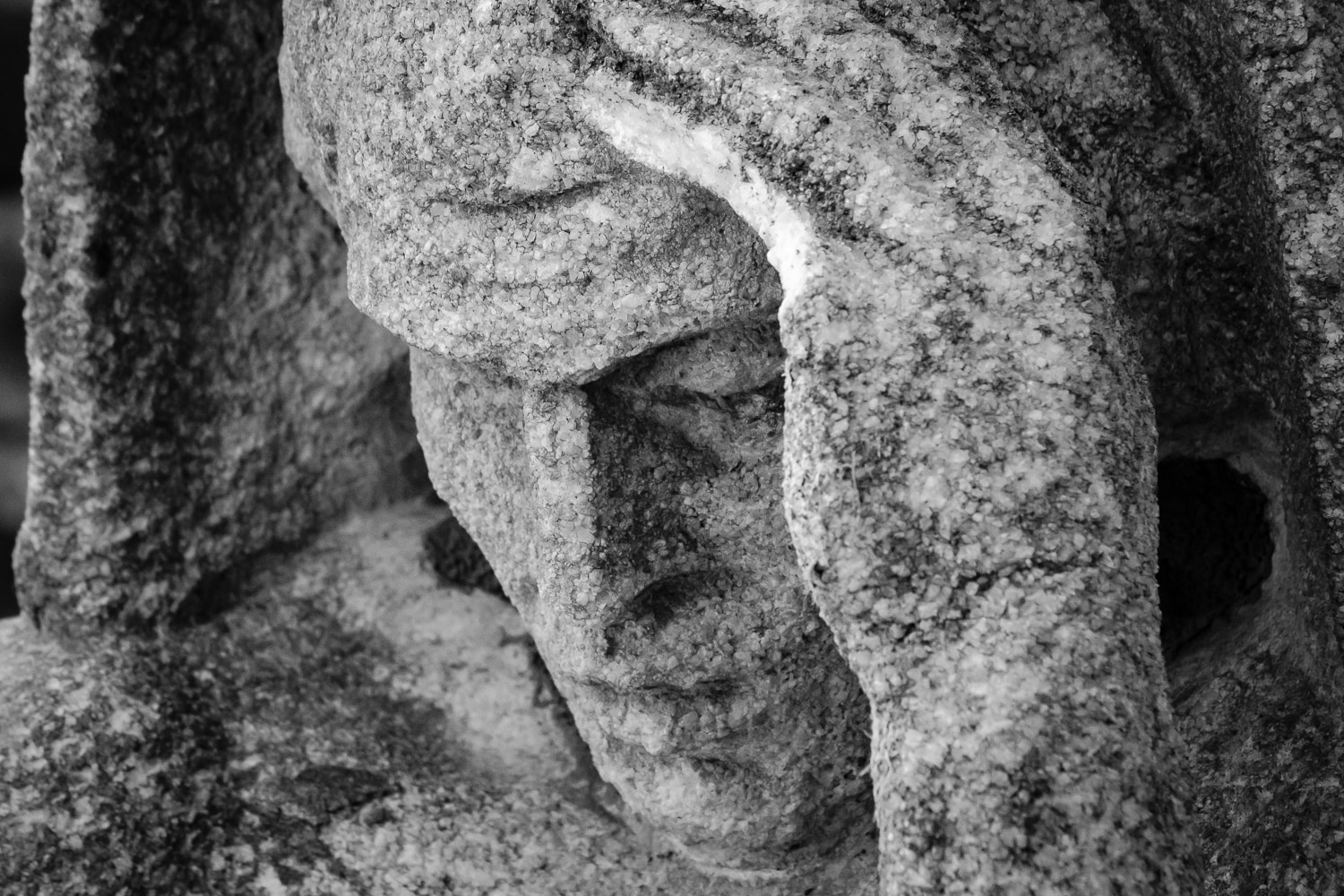 Statue with Migraine