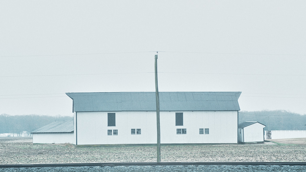 Roadside farmhouse.