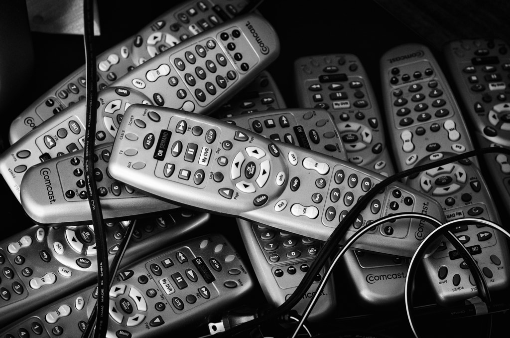 Many Comcast Remotes